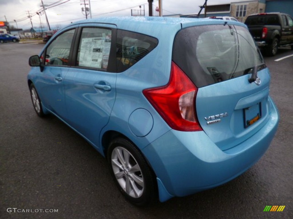 2014 Versa Note SV - Morningsky Blue / Wheat Stone photo #5