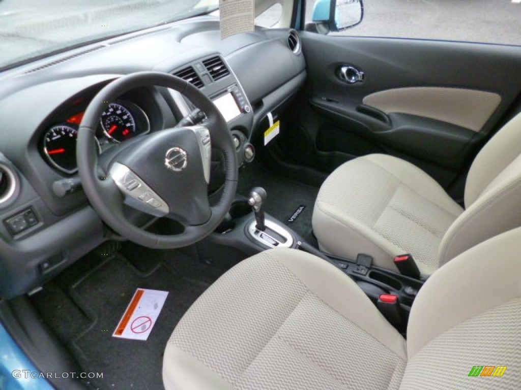 2014 Versa Note SV - Morningsky Blue / Wheat Stone photo #15