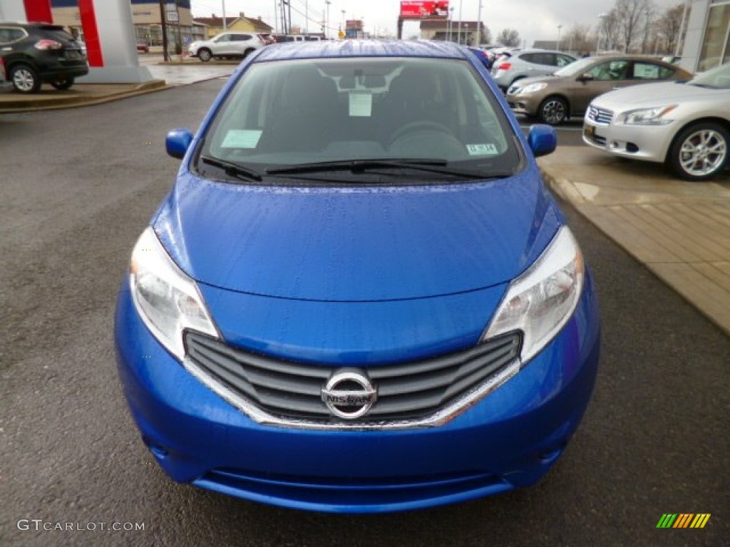 2014 Versa Note S Plus - Metallic Blue / Charcoal photo #2