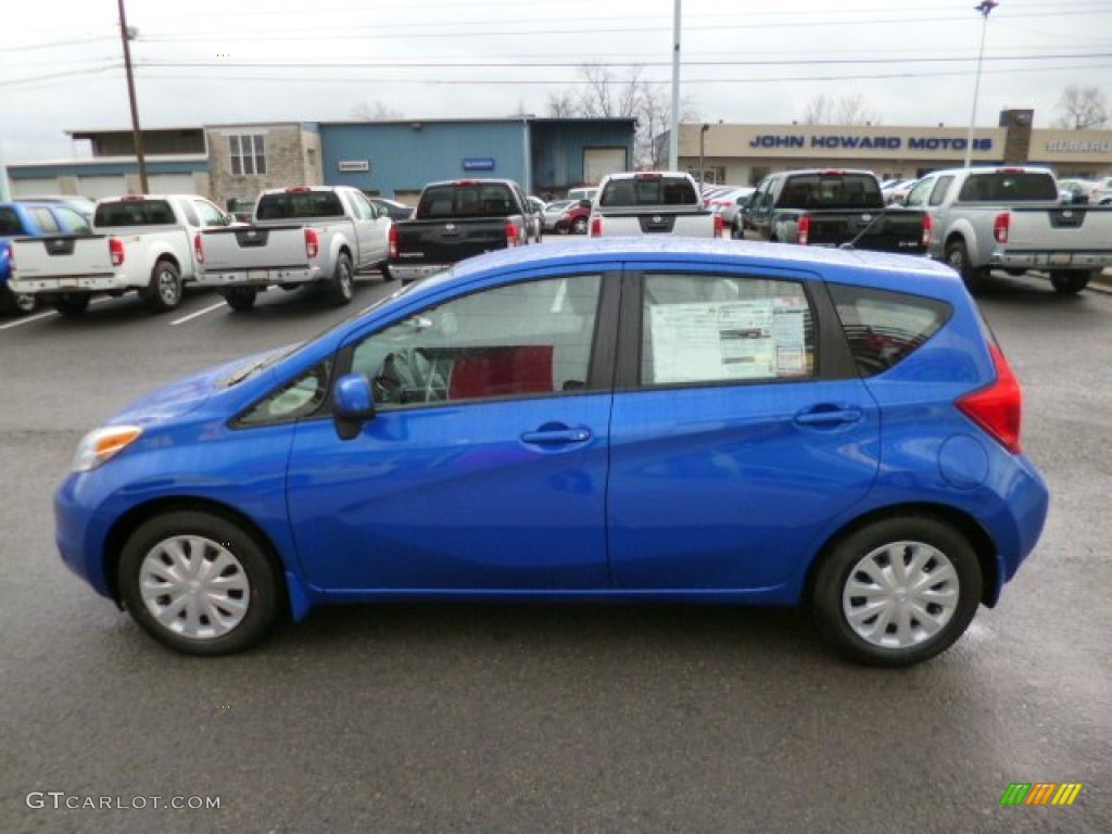 2014 Versa Note S Plus - Metallic Blue / Charcoal photo #4