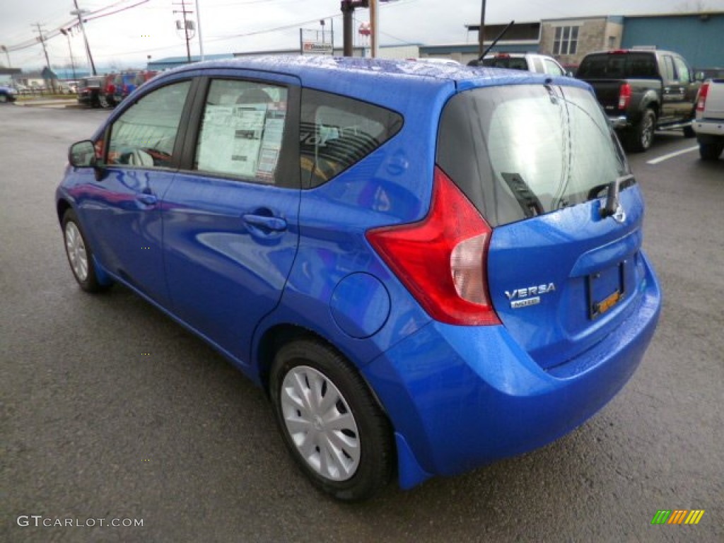 2014 Versa Note S Plus - Metallic Blue / Charcoal photo #5