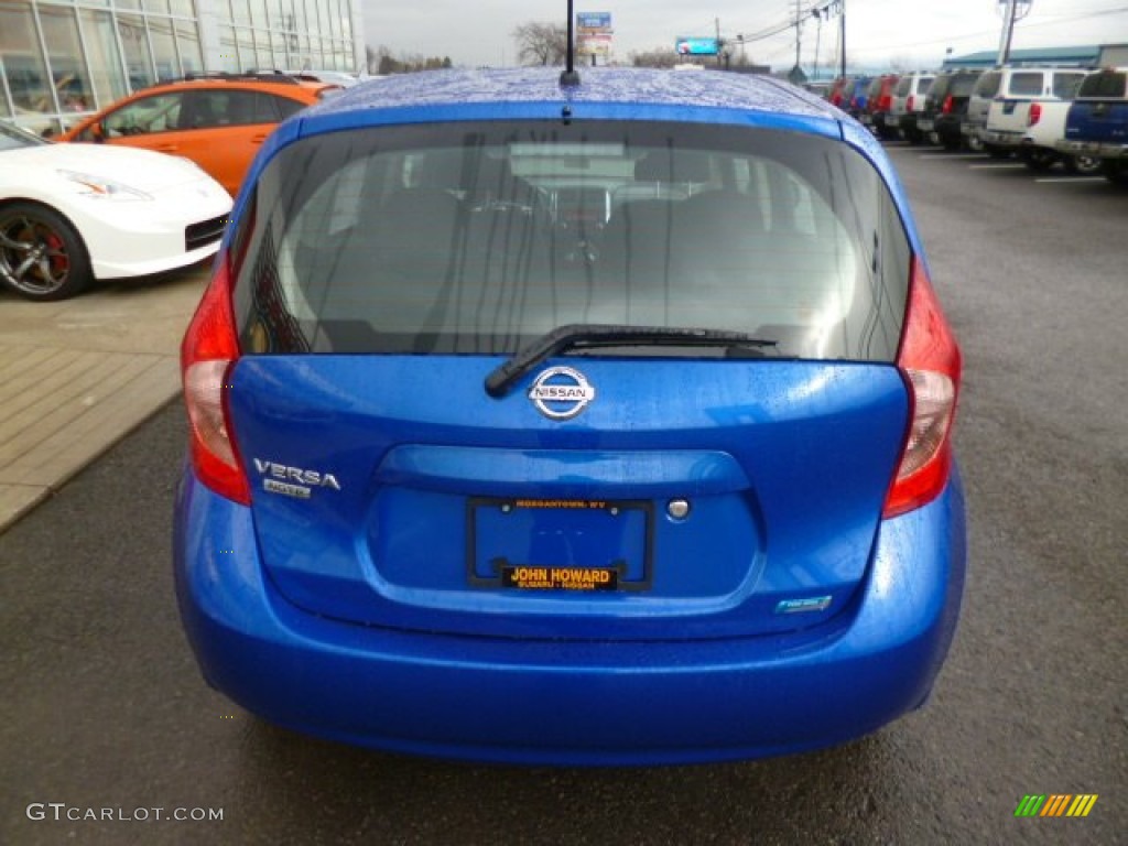 2014 Versa Note S Plus - Metallic Blue / Charcoal photo #6