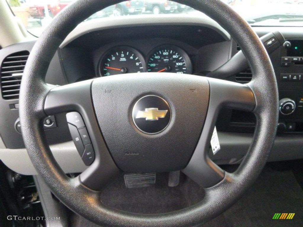 2009 Silverado 1500 LS Crew Cab - Black / Dark Titanium photo #17