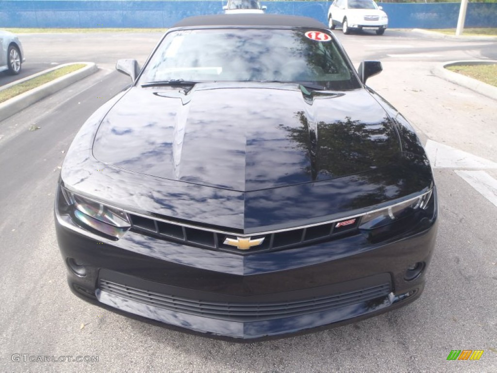 2014 Camaro LT/RS Convertible - Black / Black photo #2