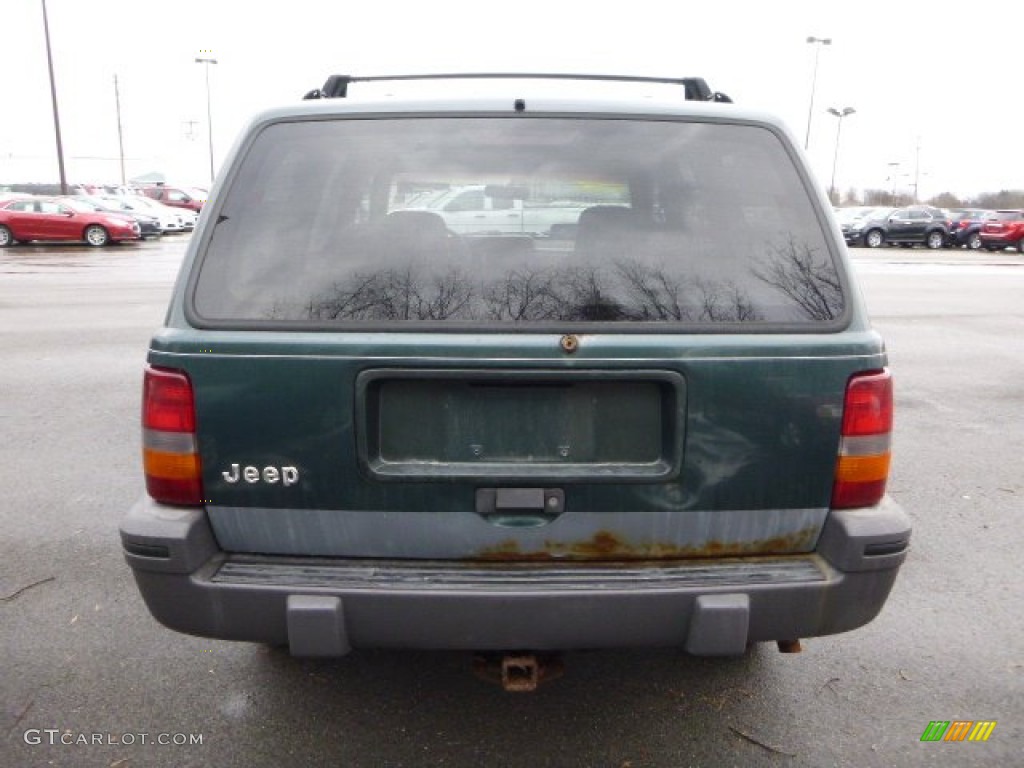 1995 Grand Cherokee SE 4x4 - Moss Green Pearl / Tan photo #3