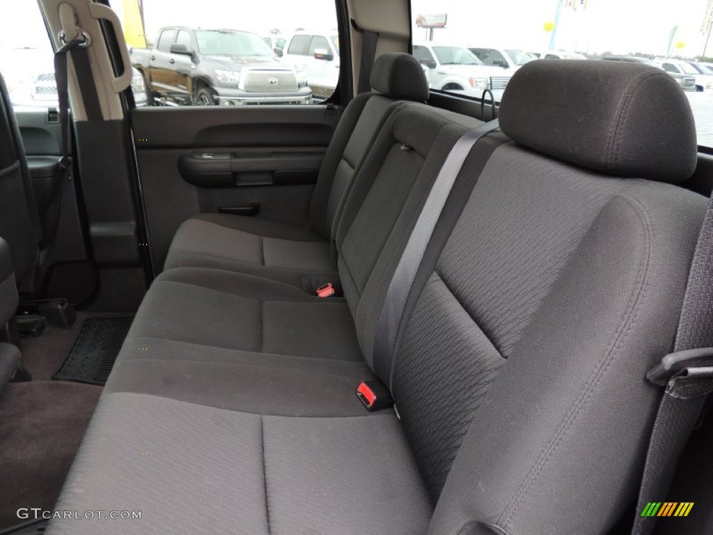 2011 Silverado 1500 LS Crew Cab - Sheer Silver Metallic / Dark Titanium photo #10