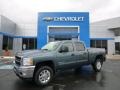 2011 Blue Granite Metallic Chevrolet Silverado 2500HD LT Crew Cab 4x4  photo #1