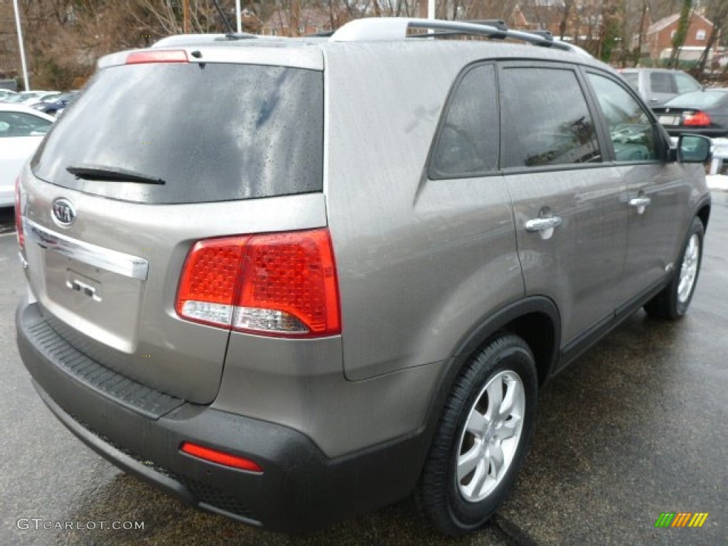 2012 Sorento LX AWD - Titanium Silver / Black photo #15