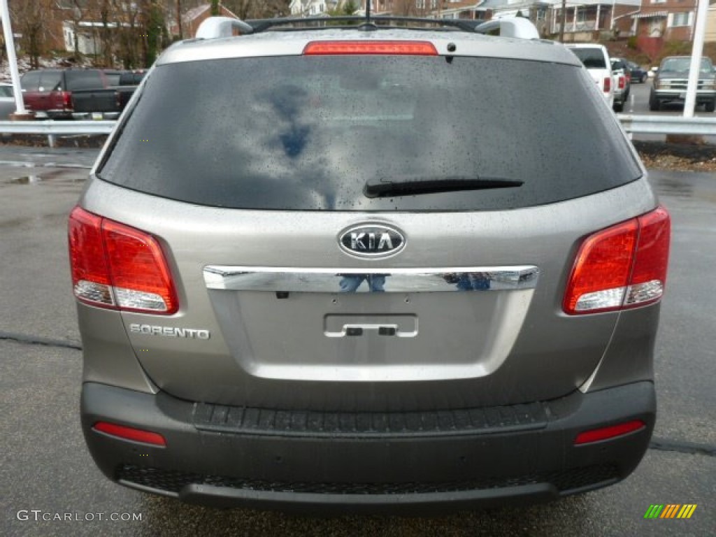 2012 Sorento LX AWD - Titanium Silver / Black photo #16