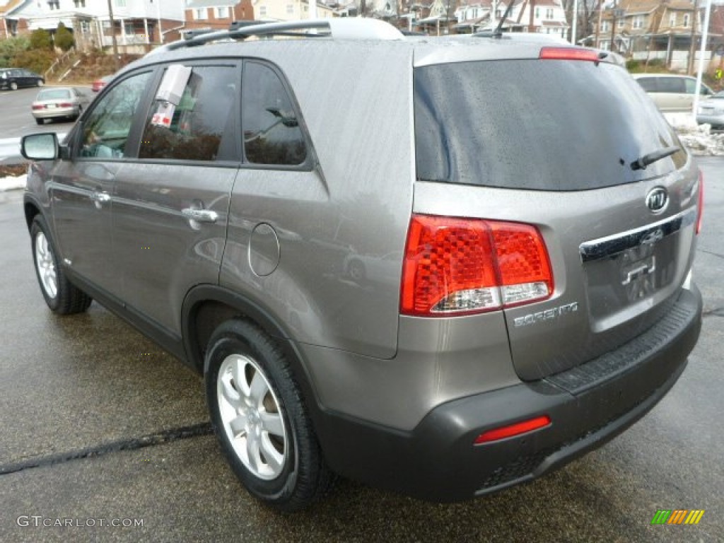 2012 Sorento LX AWD - Titanium Silver / Black photo #17