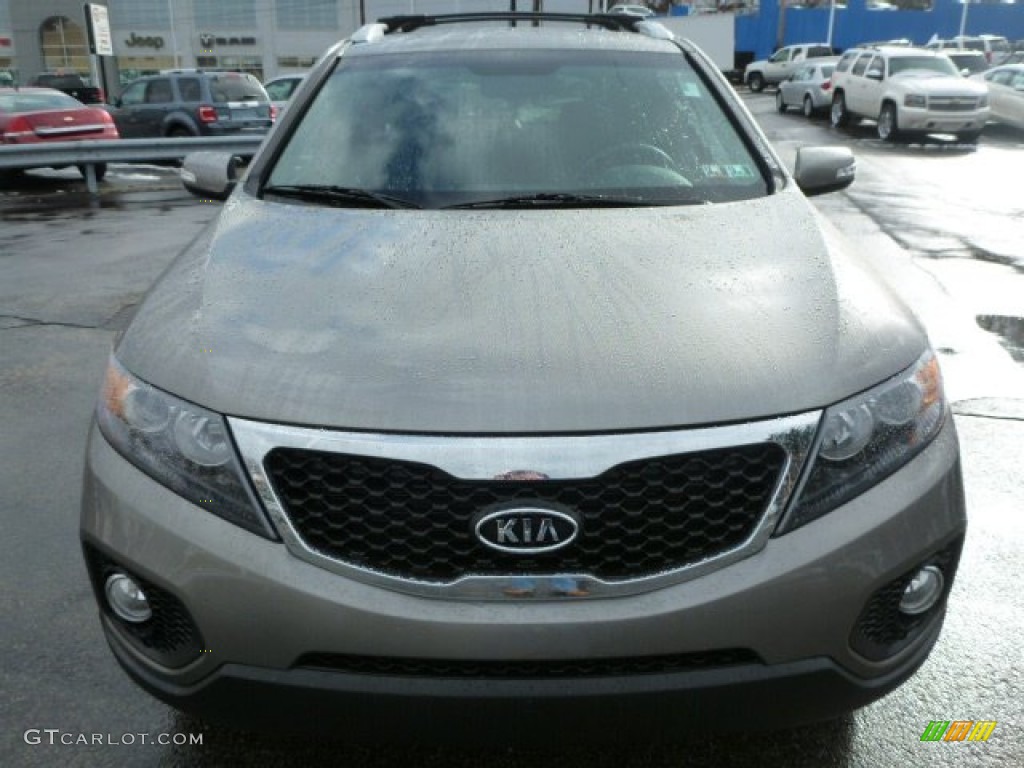 2012 Sorento LX AWD - Titanium Silver / Black photo #18