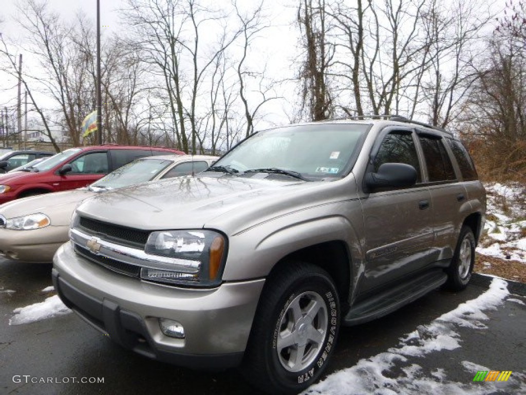 2003 TrailBlazer LS 4x4 - Light Pewter Metallic / Medium Pewter photo #1