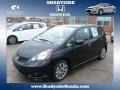 2013 Crystal Black Pearl Honda Fit Sport  photo #1