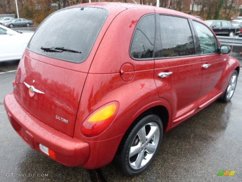 2003 PT Cruiser GT - Inferno Red Pearl / Dark Slate Gray photo #15