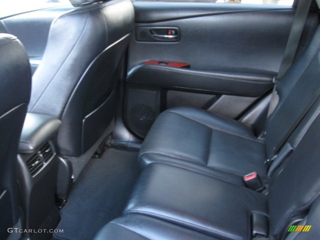 Black Interior 2011 Lexus RX 350 AWD Photo #88672617