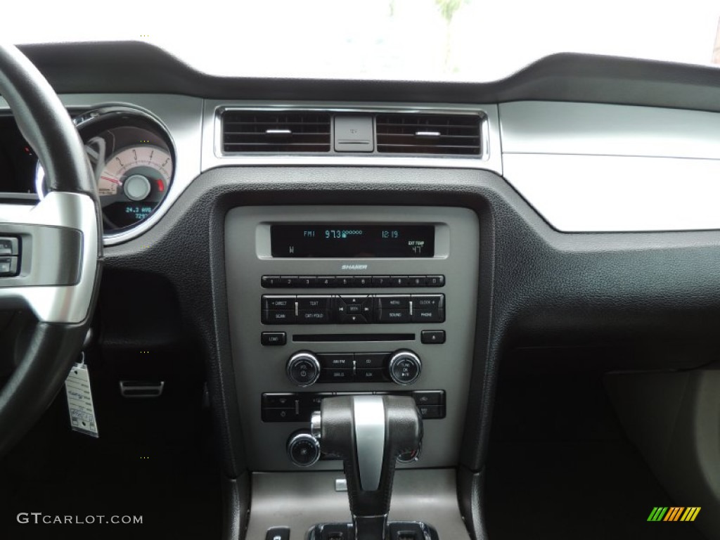 2010 Mustang V6 Coupe - Brilliant Silver Metallic / Stone photo #16