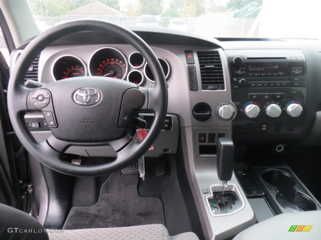 2012 Tundra Texas Edition CrewMax - Magnetic Gray Metallic / Graphite photo #36