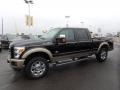 2012 Tuxedo Black Metallic Ford F250 Super Duty King Ranch Crew Cab 4x4  photo #5