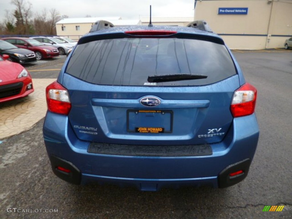 2014 XV Crosstrek 2.0i Premium - Quartz Blue Pearl / Ivory photo #6