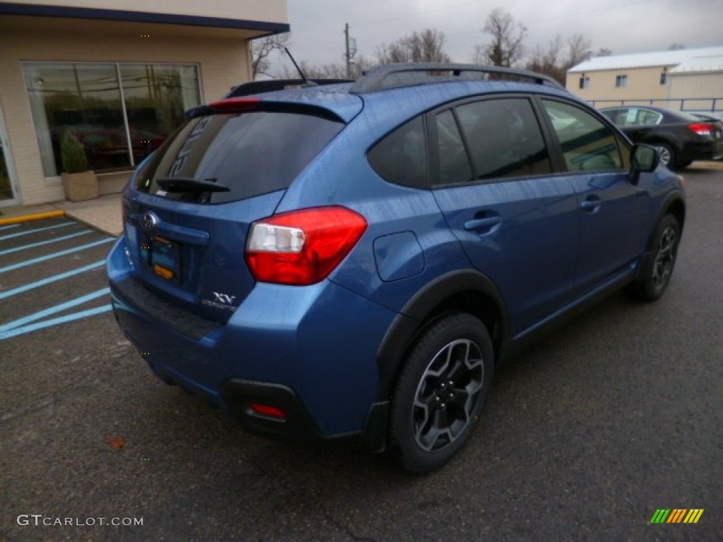 2014 XV Crosstrek 2.0i Premium - Quartz Blue Pearl / Ivory photo #7