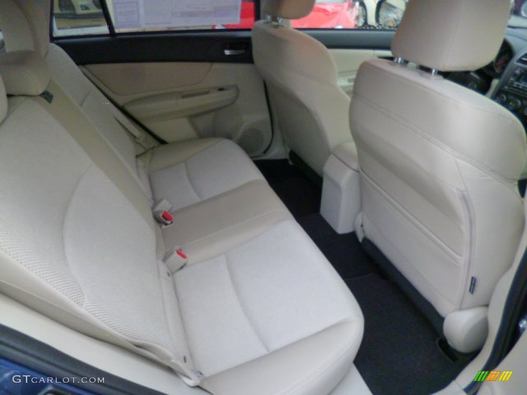 2014 XV Crosstrek 2.0i Premium - Quartz Blue Pearl / Ivory photo #11