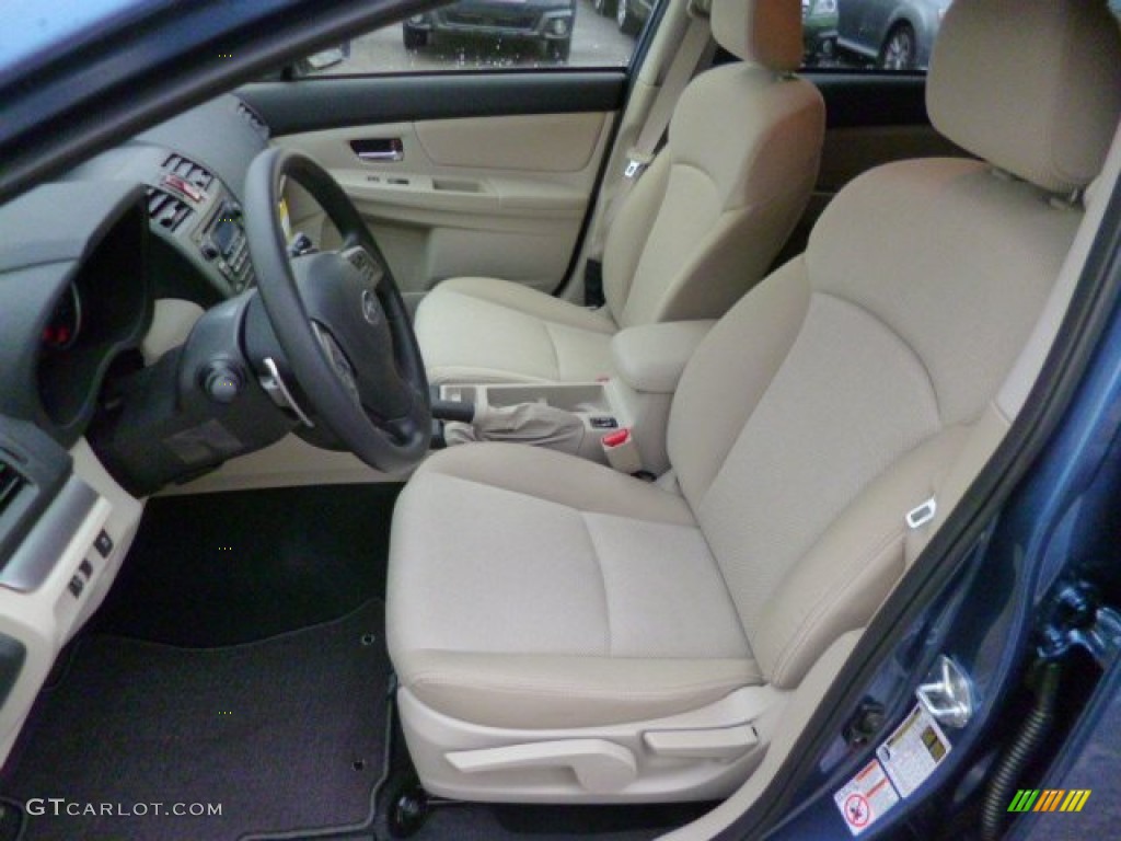 2014 XV Crosstrek 2.0i Premium - Quartz Blue Pearl / Ivory photo #15