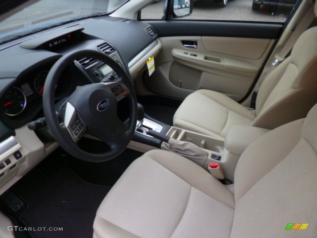 2014 XV Crosstrek 2.0i Premium - Quartz Blue Pearl / Ivory photo #16