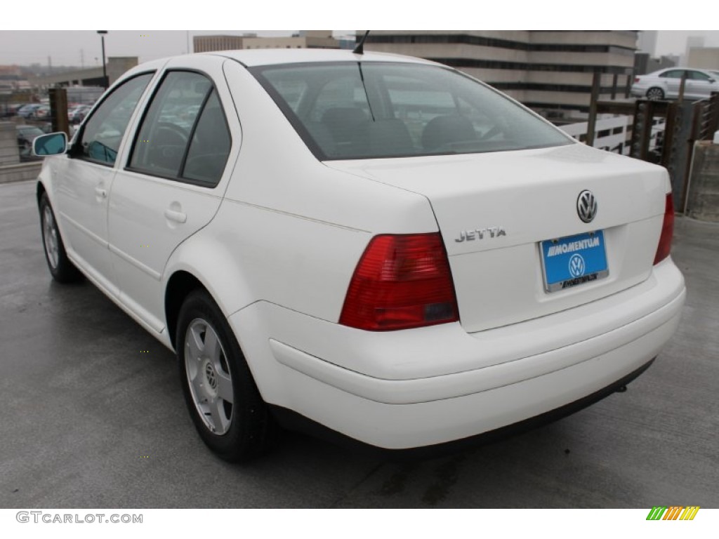 2002 Jetta GLS Sedan - Cool White / Beige photo #7