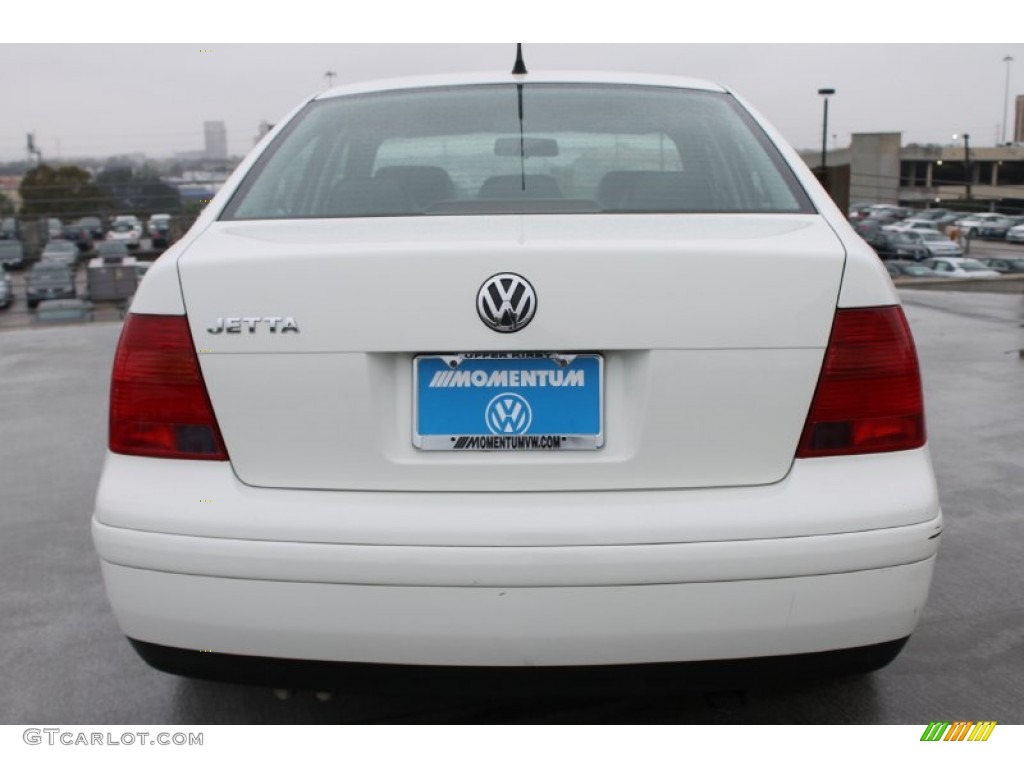 2002 Jetta GLS Sedan - Cool White / Beige photo #8