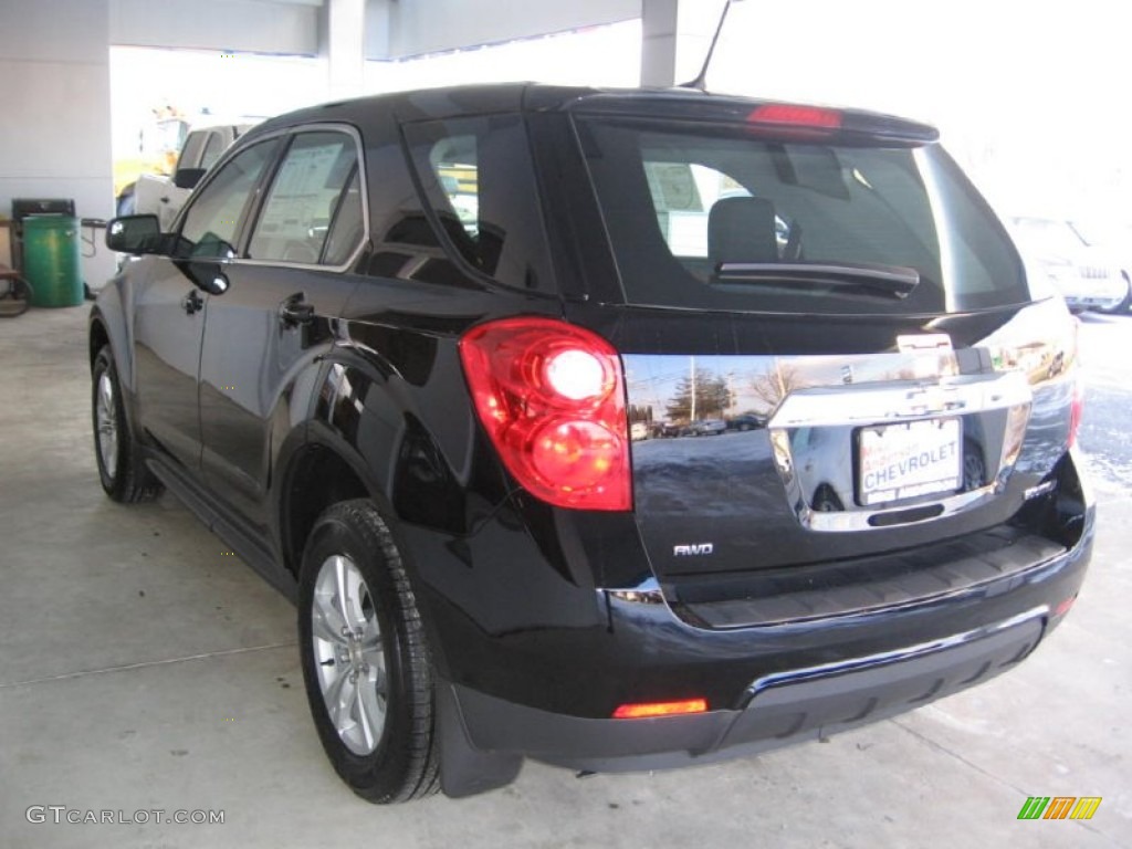 2014 Equinox LS AWD - Black / Jet Black photo #3