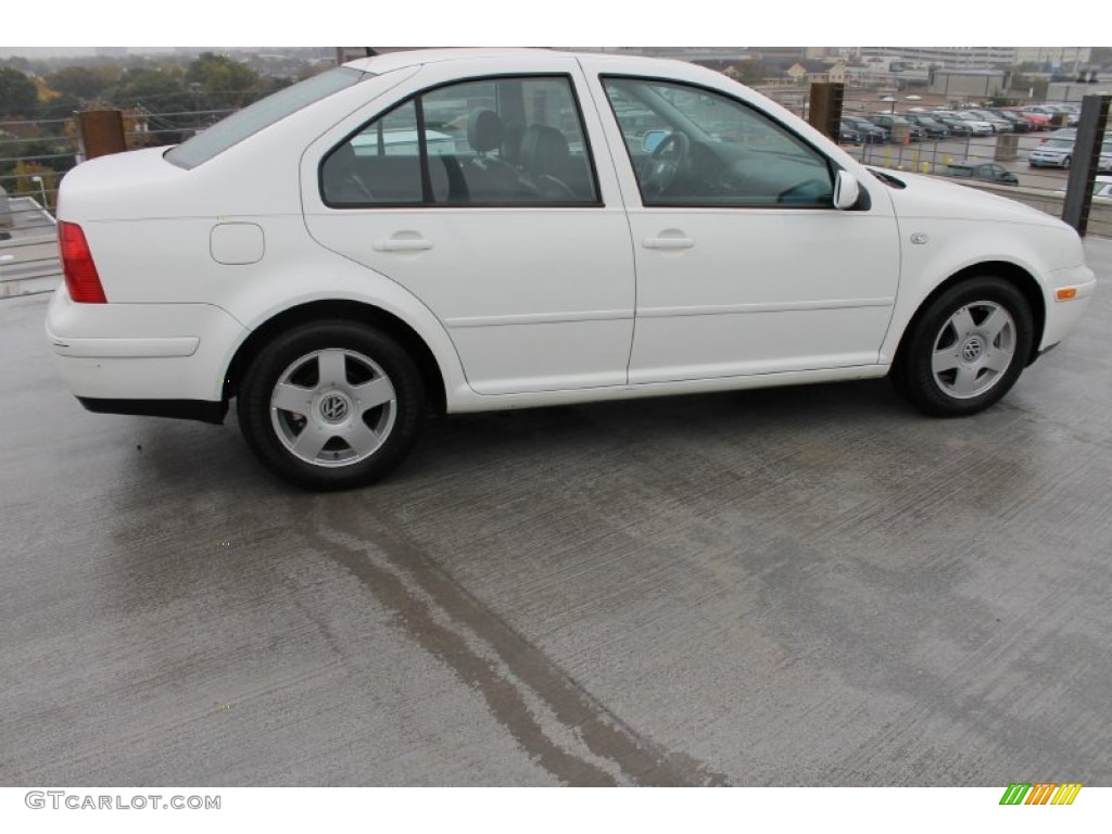 2002 Jetta GLS Sedan - Cool White / Beige photo #11