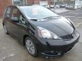 2013 Crystal Black Pearl Honda Fit Sport  photo #9