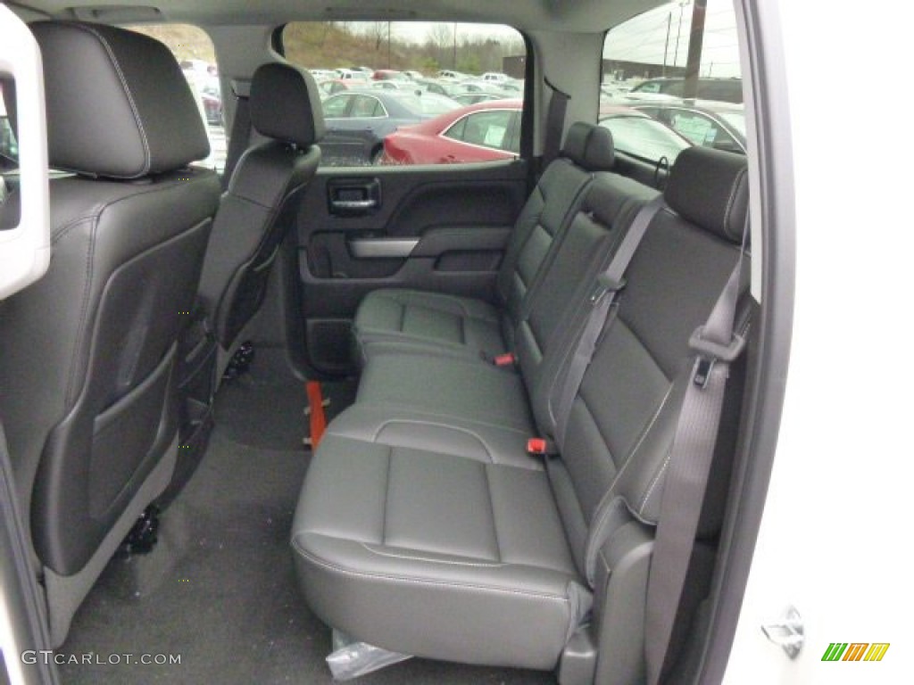 2014 Chevrolet Silverado 1500 LTZ Z71 Crew Cab 4x4 Rear Seat Photo #88675320