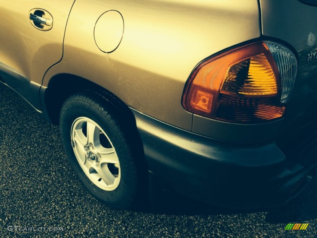 2004 Santa Fe GLS 4WD - Sandstone / Beige photo #7