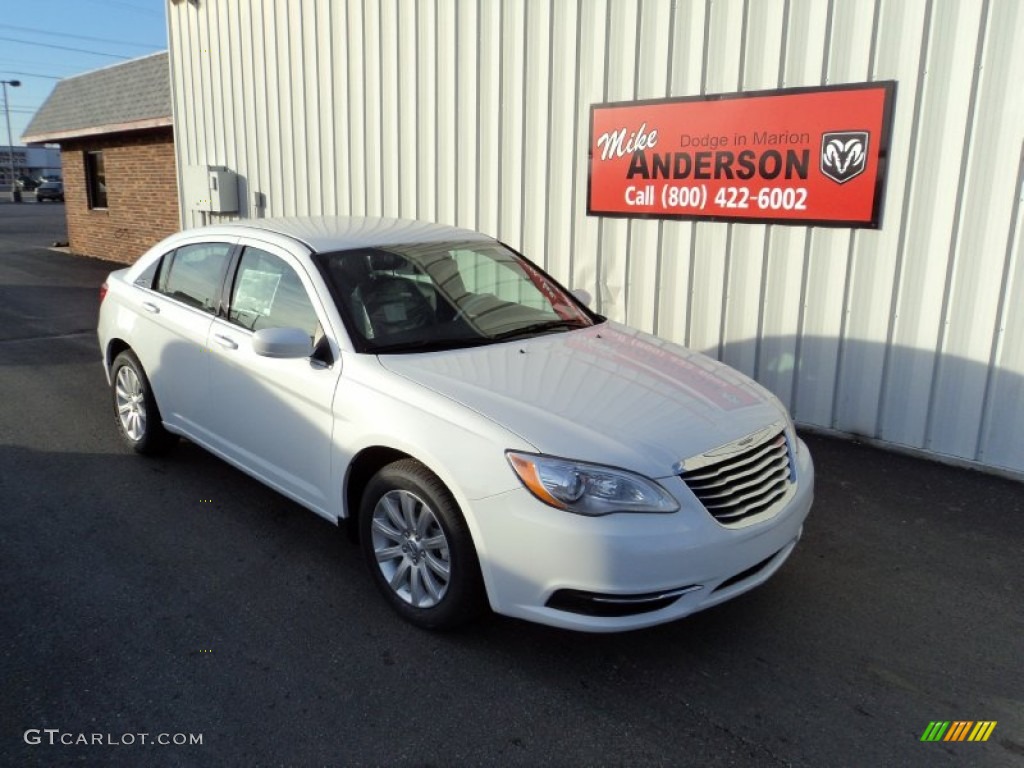 Bright White Chrysler 200