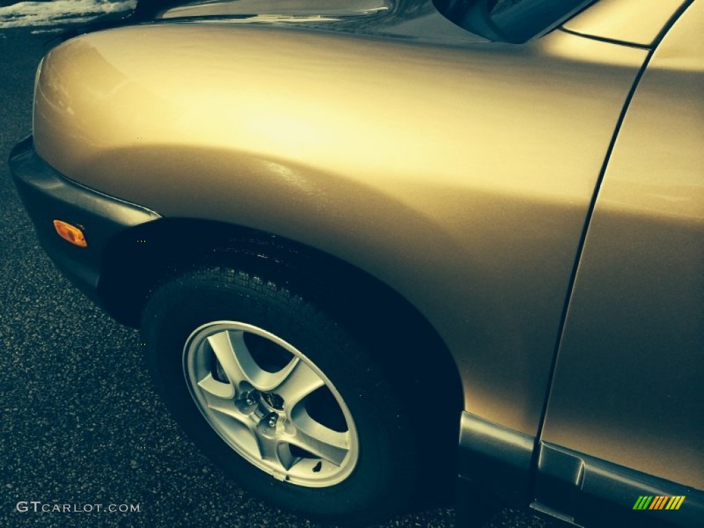 2004 Santa Fe GLS 4WD - Sandstone / Beige photo #30