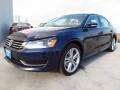 2014 Night Blue Metallic Volkswagen Passat 1.8T SE  photo #3