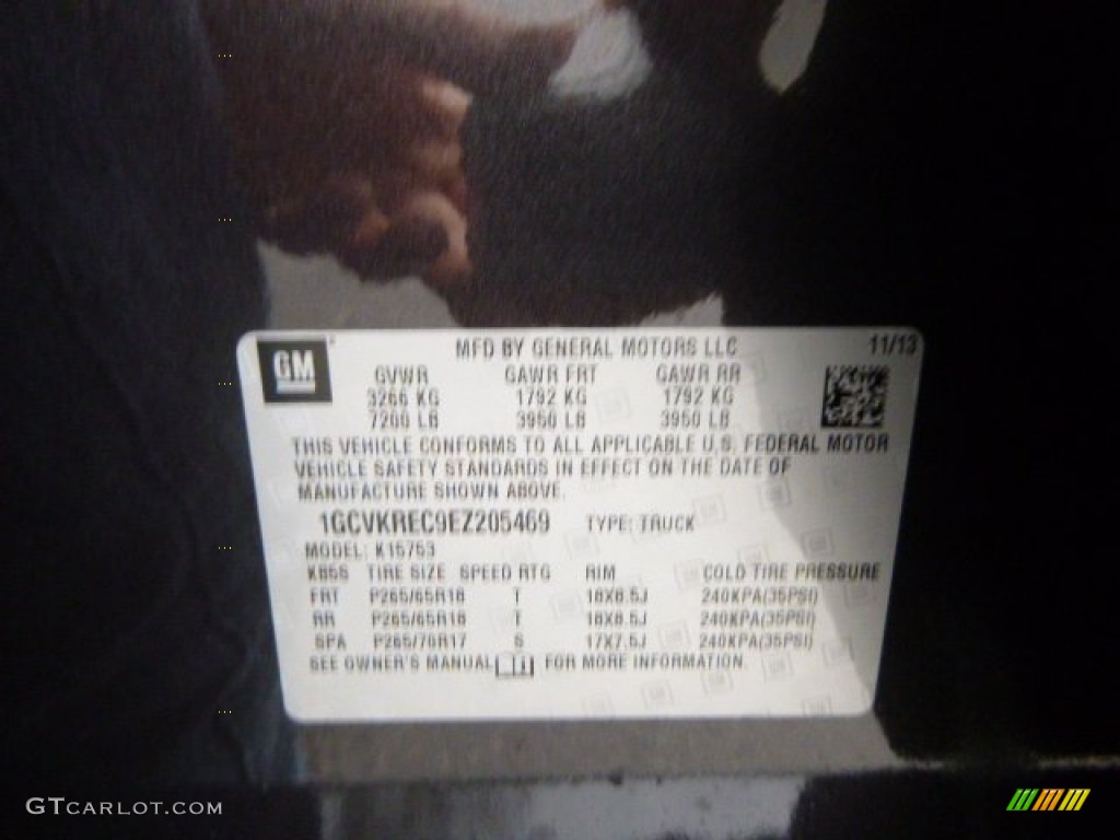 2014 Silverado 1500 LTZ Z71 Double Cab 4x4 - Tungsten Metallic / Jet Black photo #20