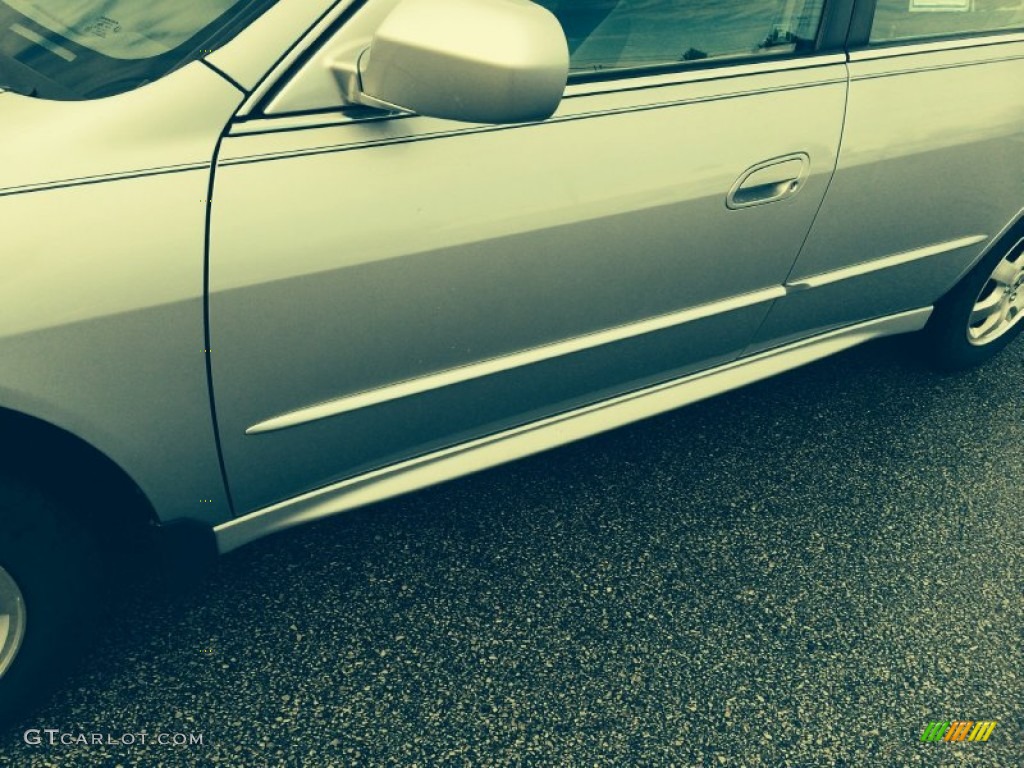 2002 Accord EX Sedan - Satin Silver Metallic / Lapis Blue photo #17