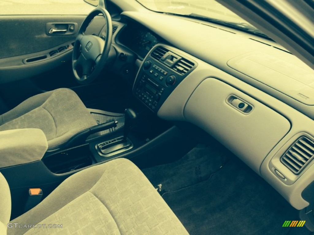 2002 Accord EX Sedan - Satin Silver Metallic / Lapis Blue photo #23
