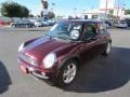 2003 Velvet Red Metallic Mini Cooper Hardtop  photo #3