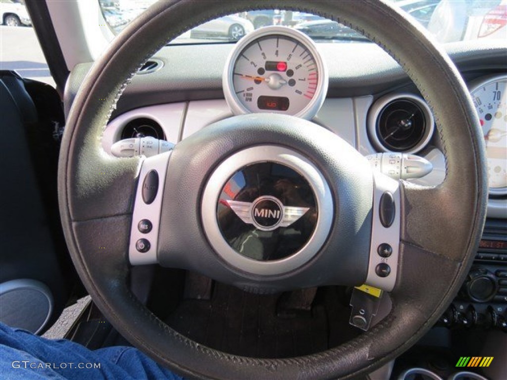 2003 Cooper Hardtop - Velvet Red Metallic / Panther Black photo #18