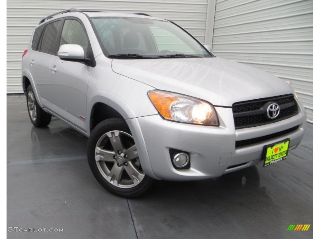 2012 RAV4 Sport - Classic Silver Metallic / Dark Charcoal photo #1