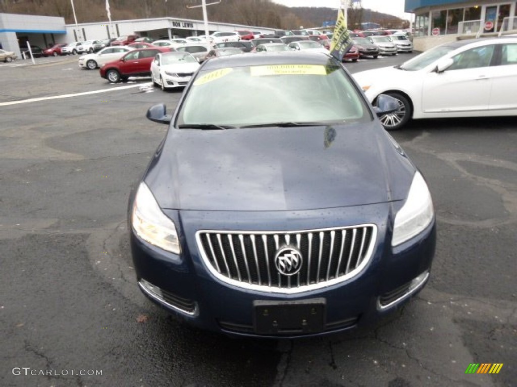 2011 Regal CXL - Majestic Blue Metallic / Ebony photo #3