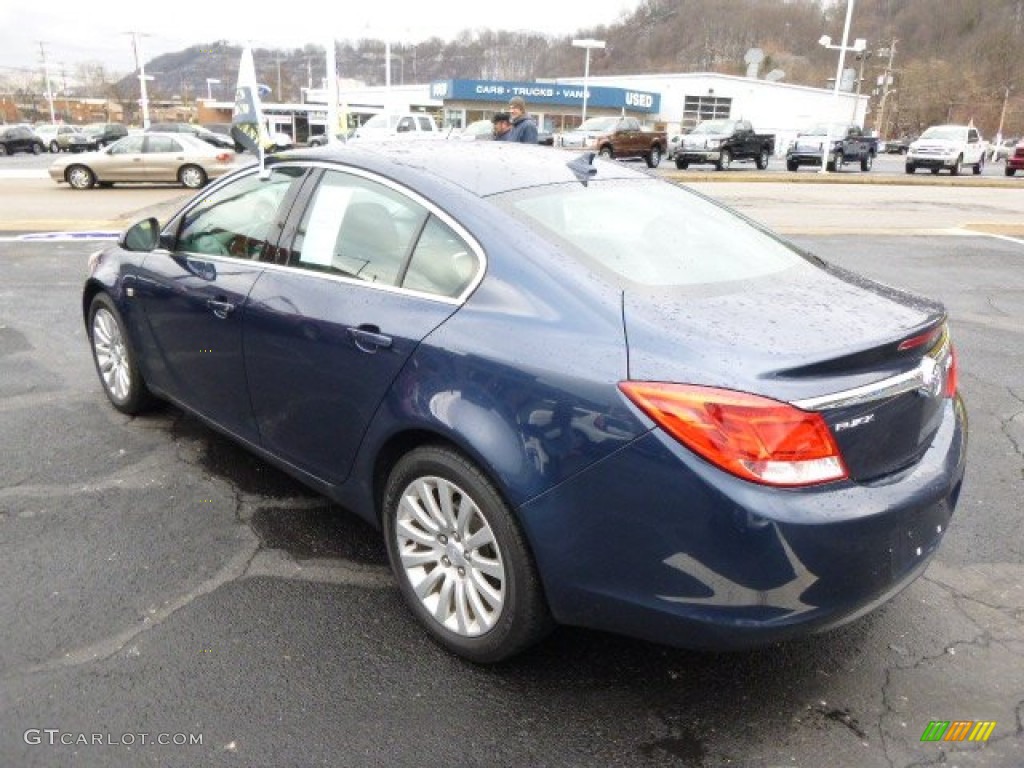 2011 Regal CXL - Majestic Blue Metallic / Ebony photo #6
