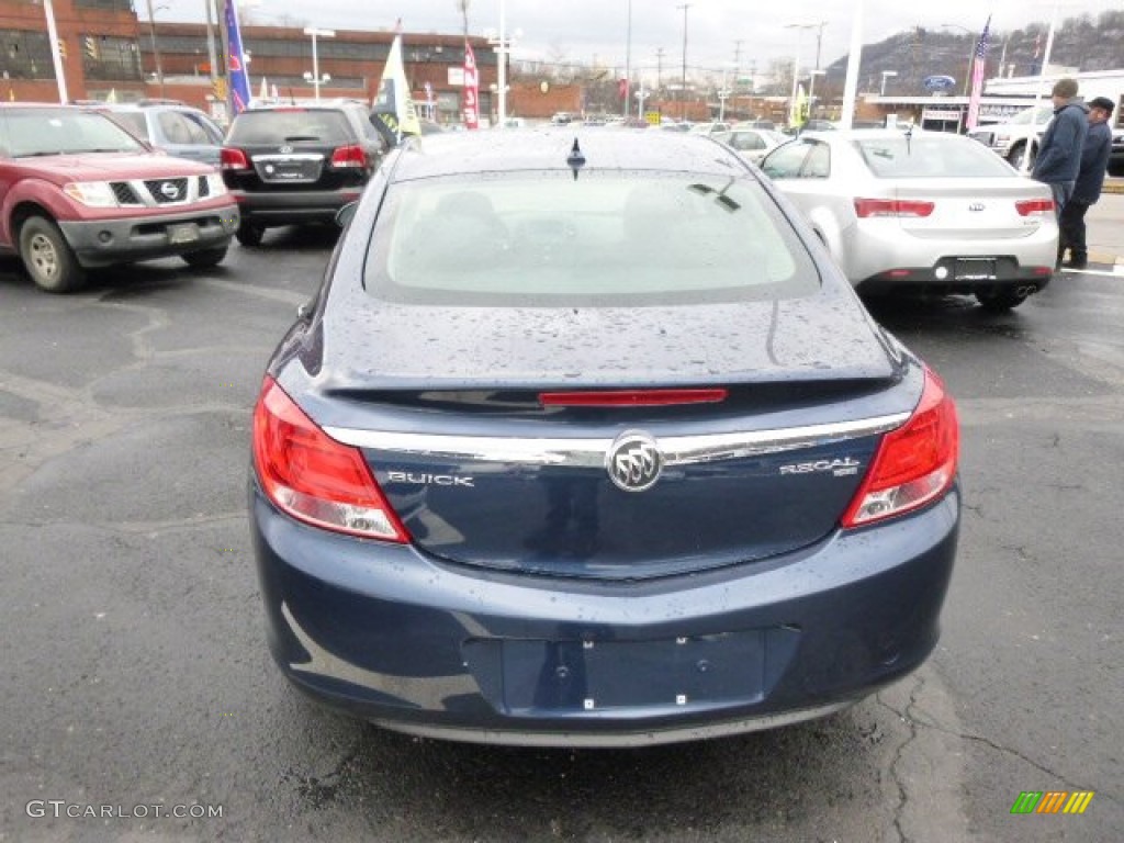2011 Regal CXL - Majestic Blue Metallic / Ebony photo #7