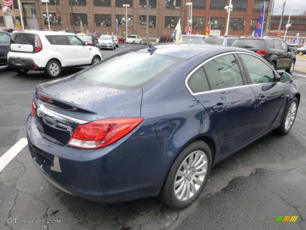 2011 Regal CXL - Majestic Blue Metallic / Ebony photo #8