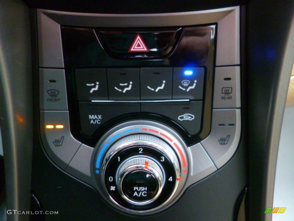 2013 Elantra GLS - Red / Beige photo #18