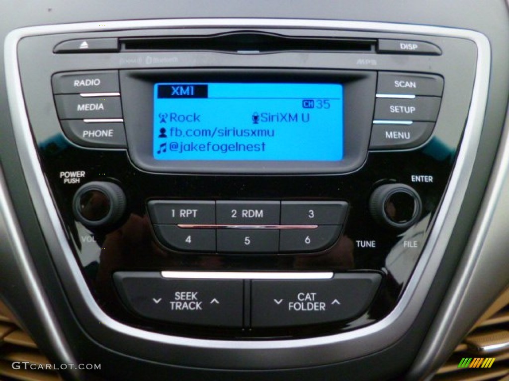 2013 Elantra GLS - Red / Beige photo #19