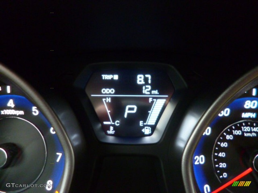 2013 Elantra GLS - Red / Beige photo #20